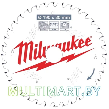 Пильный диск Milwaukee 4932471301